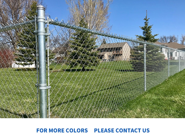 6ft 8ft Wholesale Chain Link Fence Galvanized Pvc Coated Chain Link ...