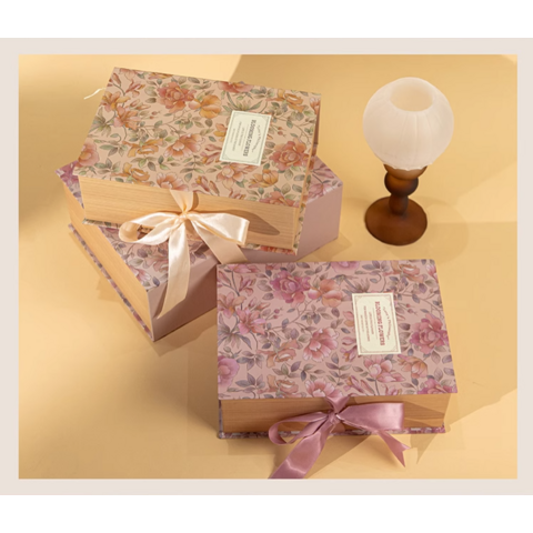 Source Manufacturer Ribbon Box Orange Gift Box Packaging Custom Gift Boxes  on m.