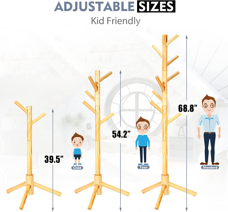 Buy Wholesale China Wholesale Adjustable Coat Standing Tree Easy ...