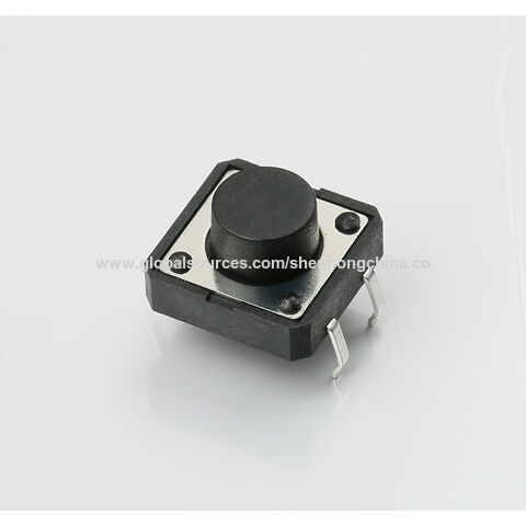 Buy Wholesale China 12*12mm/4-pin Smd Tact Switch, Pushbutton Tactile Switch  With Guide Pin & 12*12mm/4-pin Smd Tact Switch at USD 0.1