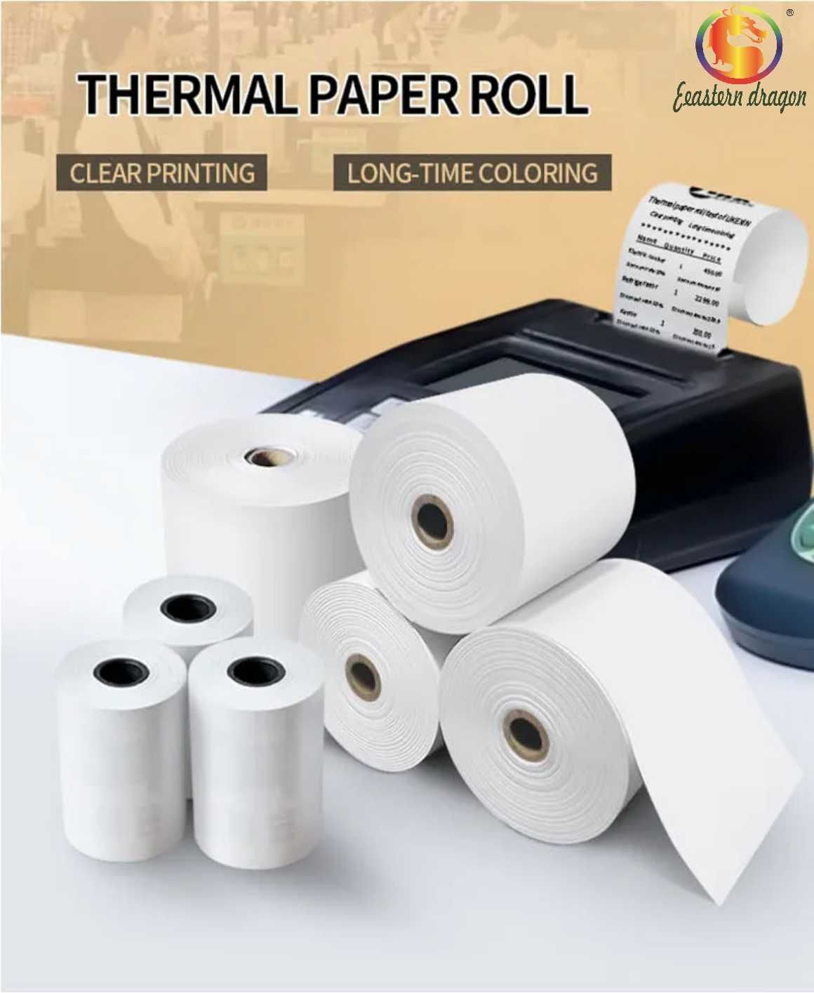 Achetez en gros Rouleau De Papier Thermique Pour Imprimante Thermique 80mm  48 Gsm Pos Papier Thermique Chine et Rouleau De Papier Thermique à 0.26 USD