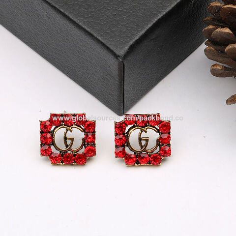 Buy Wholesale China European And American Fashion Jewelry Popular Cc Lv Gg  Earrings Wholesale Prices & Earrings at USD 1.7
