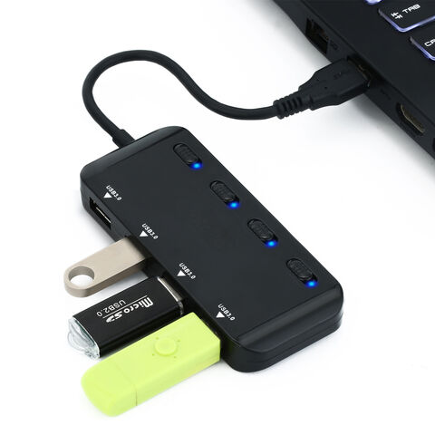 atolla 3-Port USB 3.0 Hub with Card Reader (60cm Cable Length)