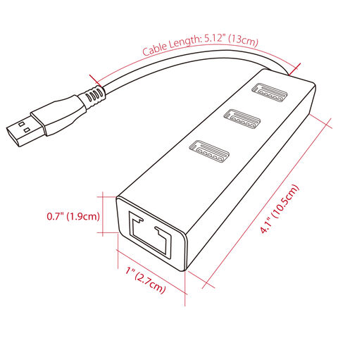 Hub USB alimentado – ACASIS 7 puertos 36W USB 3.0 Data Hub – con  interruptores individuales de encendido/apagado y adaptador de corriente de  12V/3A