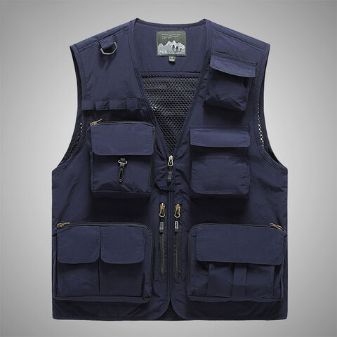 Buy Men's Styli Front Zipped Vest Jacket with Utility Pocket Detail Online  | Centrepoint Kuwait