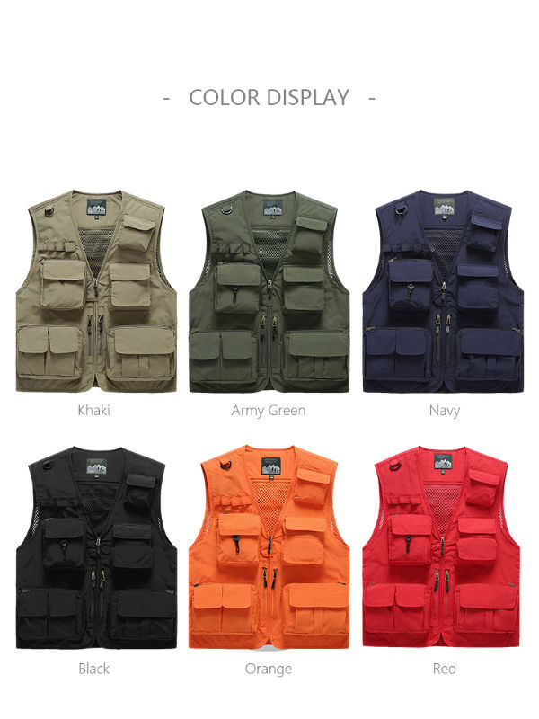 ZX Custom Utility Vest - Ideal for Zoologists & Archaeologists
