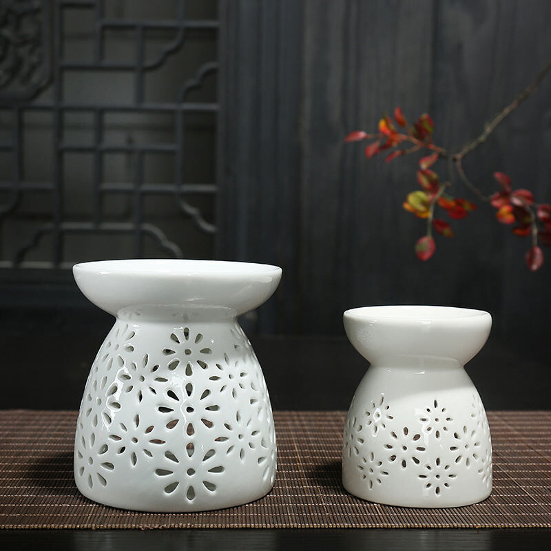 Buy Wholesale China High Quality Ceramic Candle Holder Hollow Creative