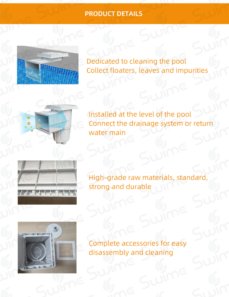 Buy Wholesale China Hot Sale In 2022 Swimming Pool Skimmer Keep Pool