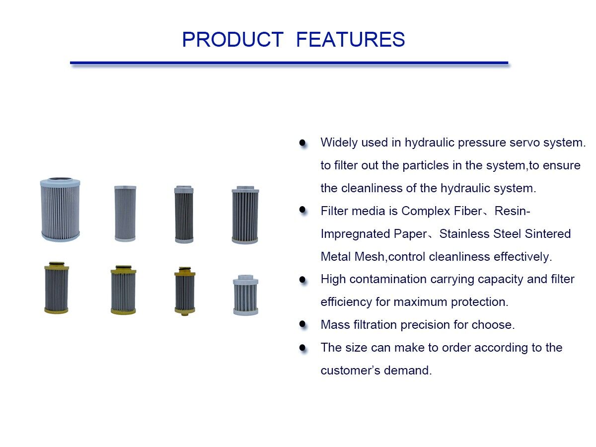 High Cleaness Hydraulic System Oil Filter Fuel System Oil Liquid Filter ...