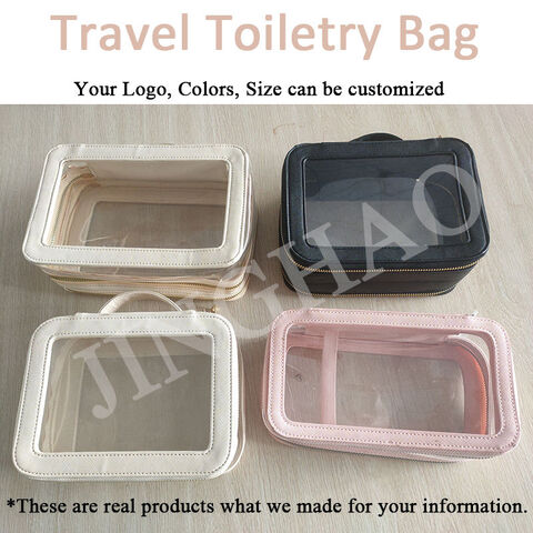 Clear Makeup Bag: Waterproof Travel Custom PVC Plastic Bag