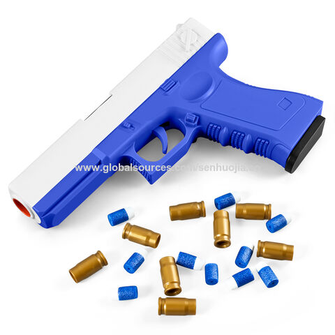 Soft Bullet Toy Guns Electric Foam Dart Blaster Fake Gun with