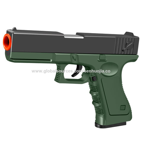 Shell Ejection Laser Pistol Toy Gun Blaster Realistic Model For