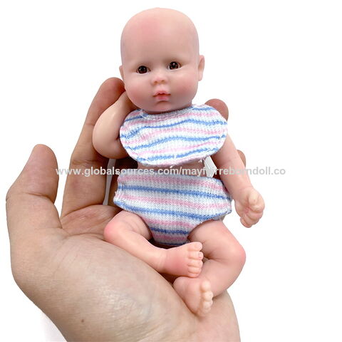 4 inches Mini Small Baby Dolls Toys Action Figures 6 Tiny Babies in a Gift  Box Mini Baby Dolls Lifelike Realistic Baby Dolls Animal Clothes Cute Tiny  Babies Gifts Set for Girls