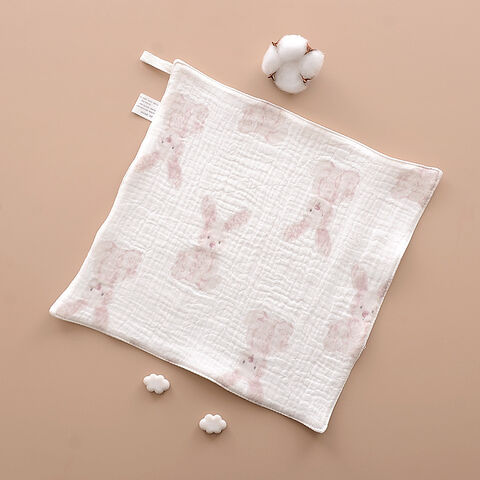 Precio de fábrica, venta al por mayor de muselina de algodón natural suave, toallitas para recién nacidos, paños faciales para bebés, toallas de seersucker