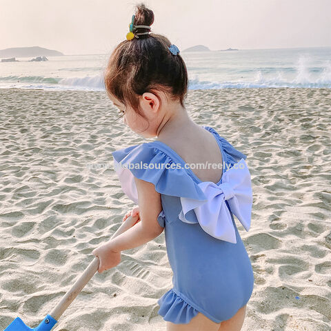 Children's Wholesale Design Swimwear Two Piece Beachwear Girls