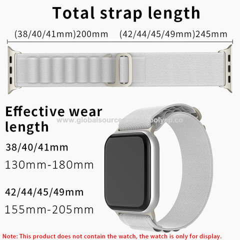 Only Band - 4 Pieces Alpine Loop Strap outlet for Apple Watch Band Ultra 42/44/45/49mm