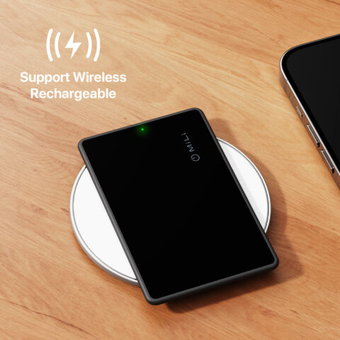 Dispositivos de rastreo infantil de gran venta MiLi, compatibles con Apple Find My, soporte NFC y recarga inalámbrica