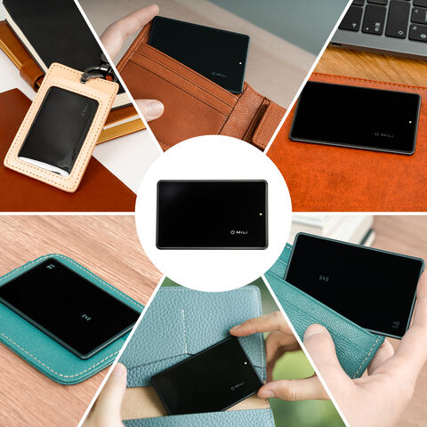 Dispositivos de rastreo infantil de gran venta MiLi, compatibles con Apple Find My, soporte NFC y recarga inalámbrica