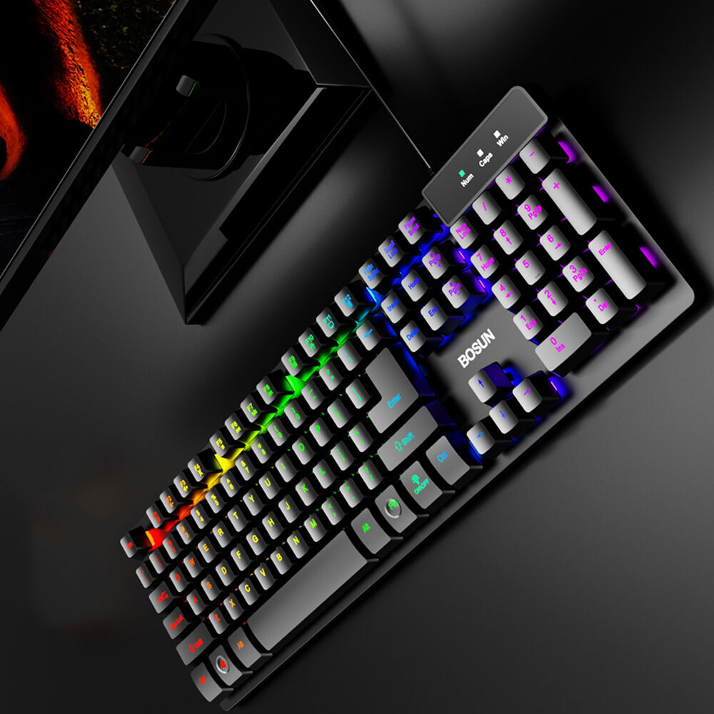 Buy Wholesale Hong Kong SAR Wired Membrane Gaming Keyboard, Multicolour