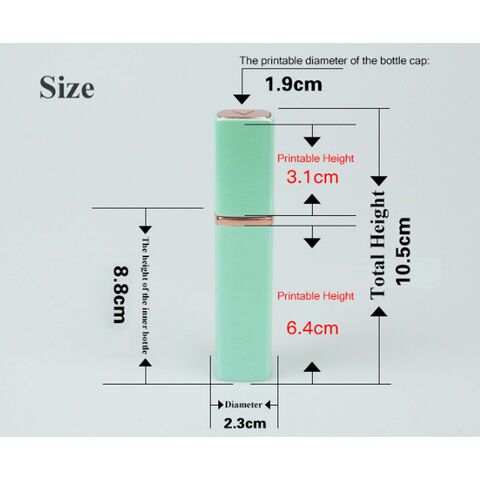 Atomiser Refillable Spray Aluminum Twist Up Atomizer Refil Perfume Bottles