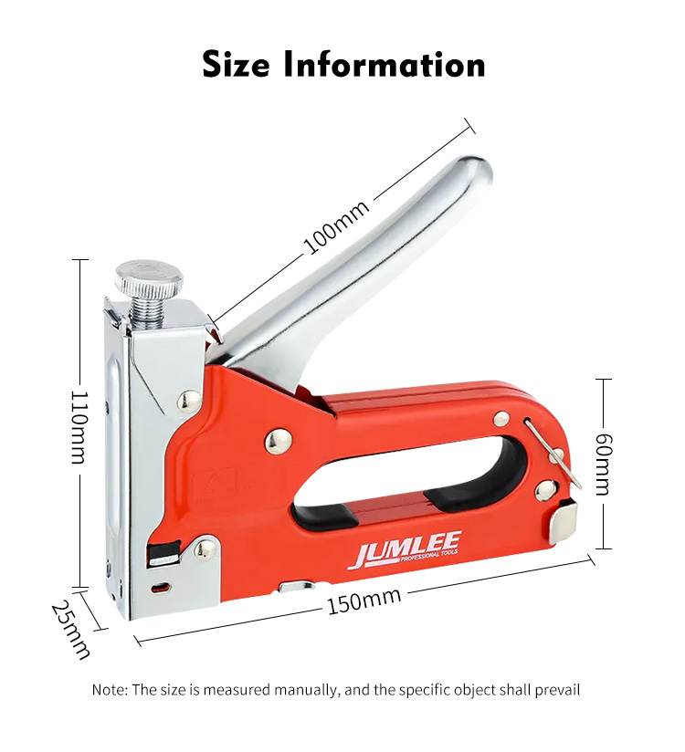 UPHOLSTERY STAPLER 4-14MM METAL ADJUSTABLE