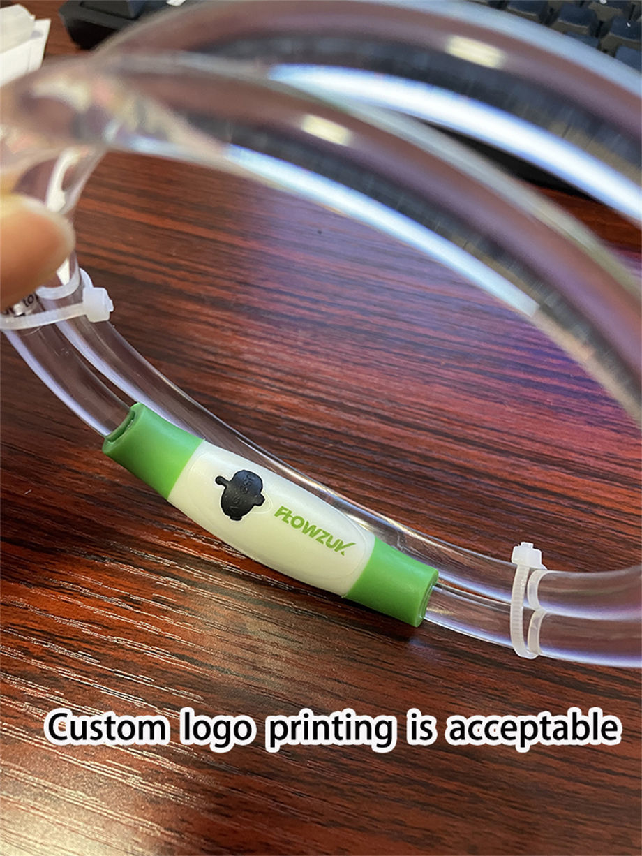 Custom Pet Supplies Led Dog Collar Luminous Soft Neck Collar Round Tube