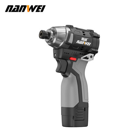 Nanwei Brushless Lithium ion Impact Screwdriver Home Electric Screwdriver Electric Drill Rechargeable Screwdriver 36 Wholesale China Ratchet Stubby Screwdriver at factory prices from Jining Fengsu Ele...