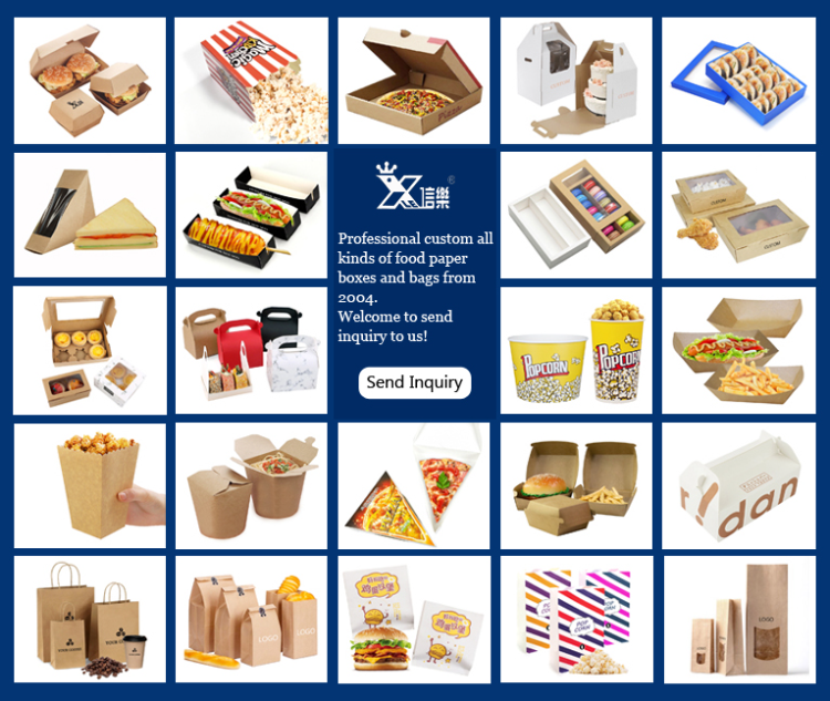 Buy Wholesale China Fast Food Kraft Hamburger Box Chicken Wing Chicken Leg Takeout  Box Customized Paper Boxes Chips Box & Packaging Box Paper Box Food Box  Kraft Box at USD 0.228