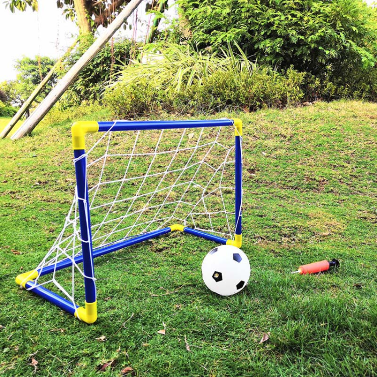 New Sports Kids Mini Soccer Goal Sets Backyard Indoor Mini Net And Ball  60cm Set