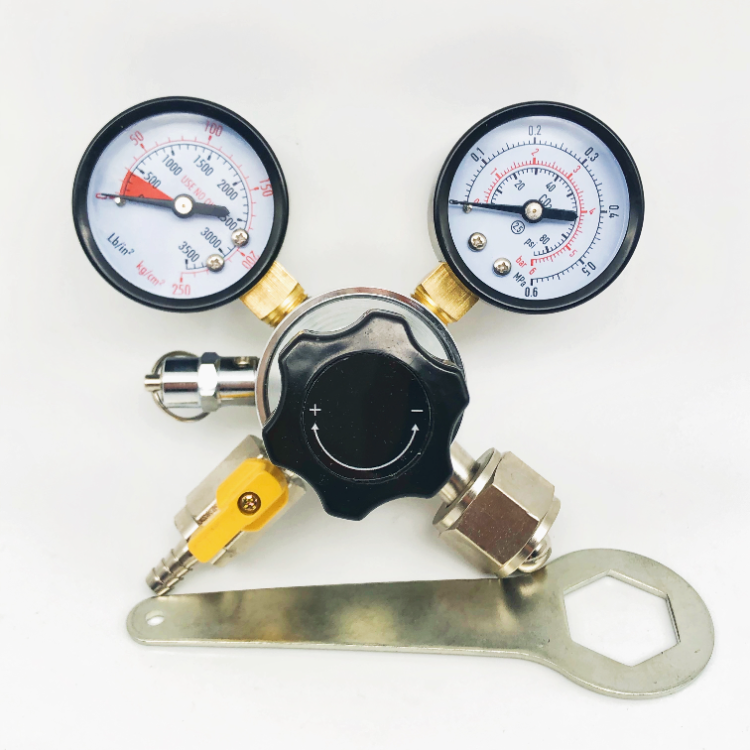 Buy Wholesale China Co2 Draft Relief Valve Pressure Regulator Cga320