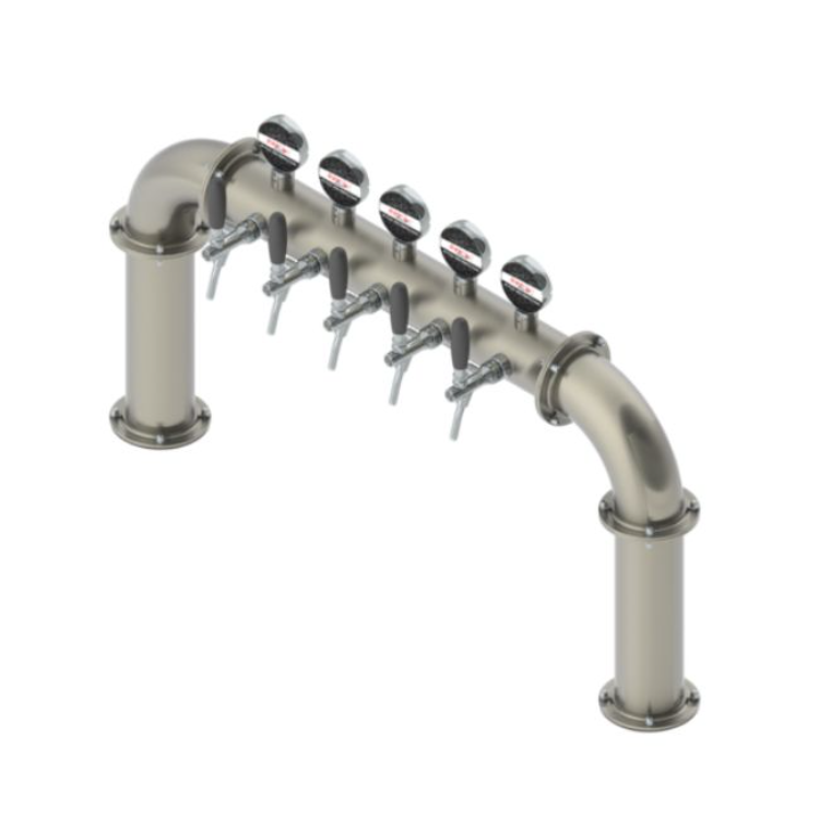 3/5/6/10 Flow Control Taps Faucet Bridge Tower Kegerator Beer Dispenser ...