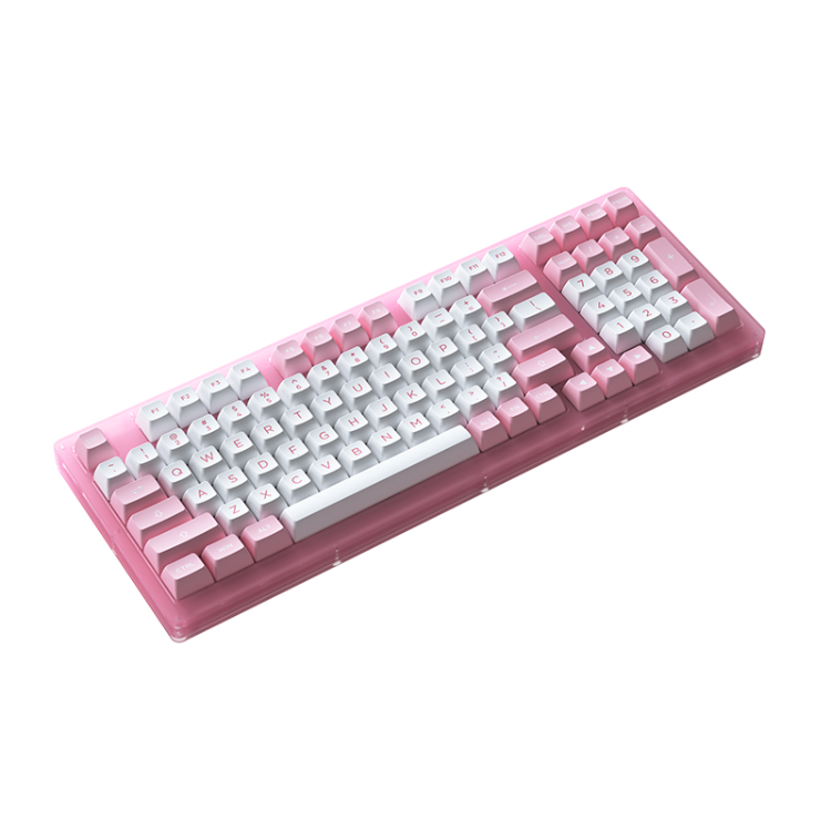 Akko 3084 Silent Wireless Mechanical Gaming Keyboard 84-Key Dual-Modes  Keycaps