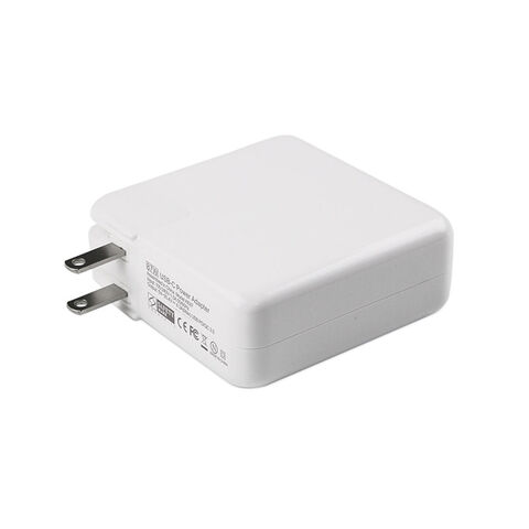 شاحن من النوع C بقدرة 61 واط لجهاز Macbook Pro محول طاقة USB C