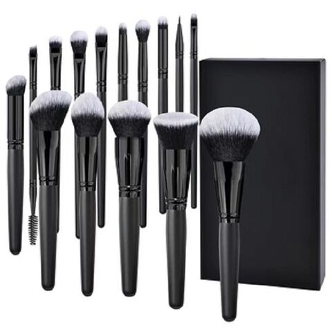 Dropship Soft Hair Portable Small 5 Piece Makeup Brush Set Blush