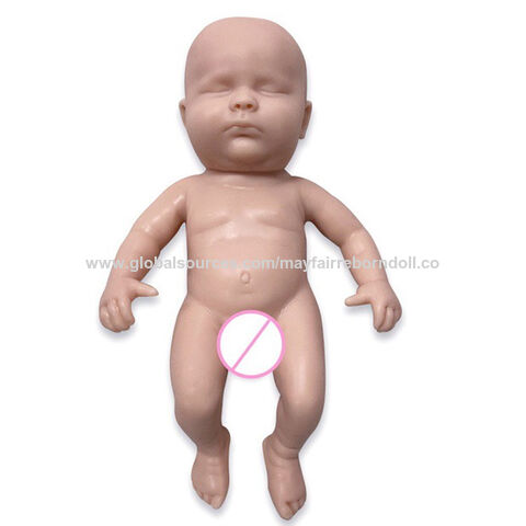 Baby Reborn Full Silicone Unpainted Full Solid Silicone Baby