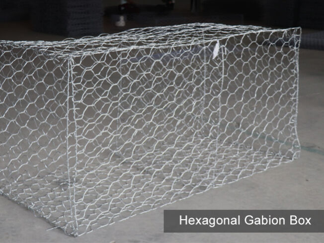 Buy Wholesale China Hexagonal Stone Gabion Wire Mesh / Pvc Coated ...