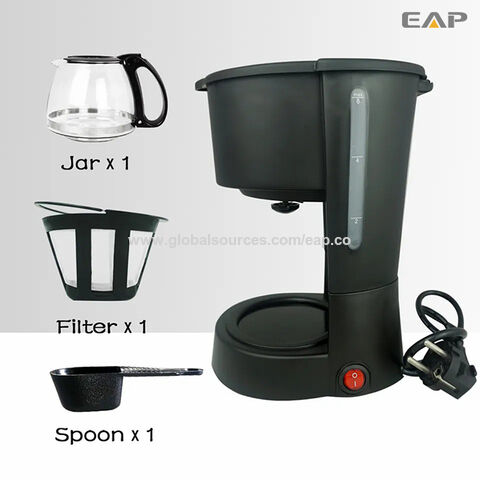 Automatic American Coffee Machine 1.2l Cafetera For Making Tea And Coffee  Kettle For Home Office Auto-dripping