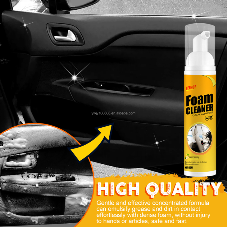 Buy Wholesale China Powerful Car Interior Foam Cleaner Strong  Decontamination Home Cleaning Foam Cleaner Spray Multi-purpose Spray Carpet  Cleaner & Multifunctional Car Foam Cleaner Spray And Rub Car at USD 0.75