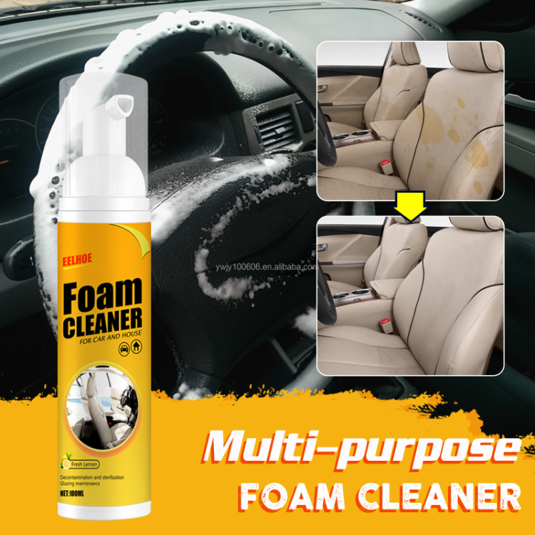 Car Foam Cleaner Auto Carpet Cleaner Spray - China Car Foam Cleaner, Carpet  Cleaner