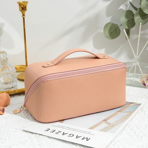 Buy Wholesale China Toiletry Makeup Storage Bag Wholesale Travel Eco  Friendly Leather Bulk Cosmetic Bags & Cases & Cosmetic Bag at USD 3.39