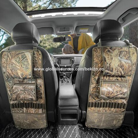 Car Seat Back Organizer with Gun Rack Feature Tactical Seat Cover