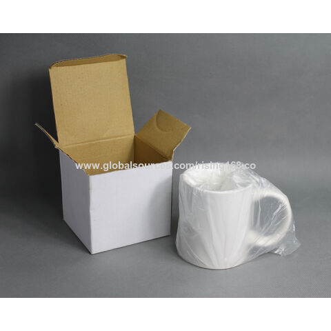 15oz Sublimation Mugs With Gift Mug Box. Mugs Cardboard Box With