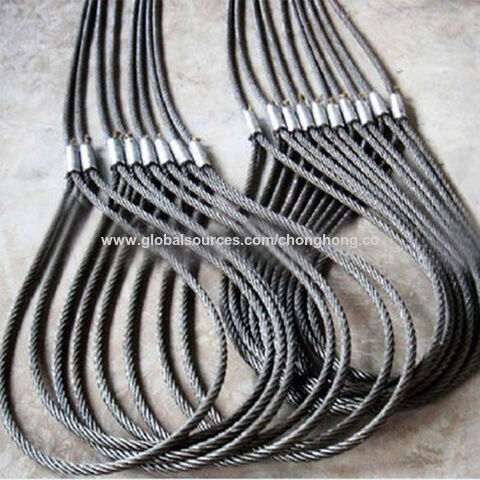 Buy China Wholesale Cable Assembly Galvanized Steel Wire Rope Sling Cable  Lifting Slings Endless Wire Rope Sling & Wire Rope Sling $1