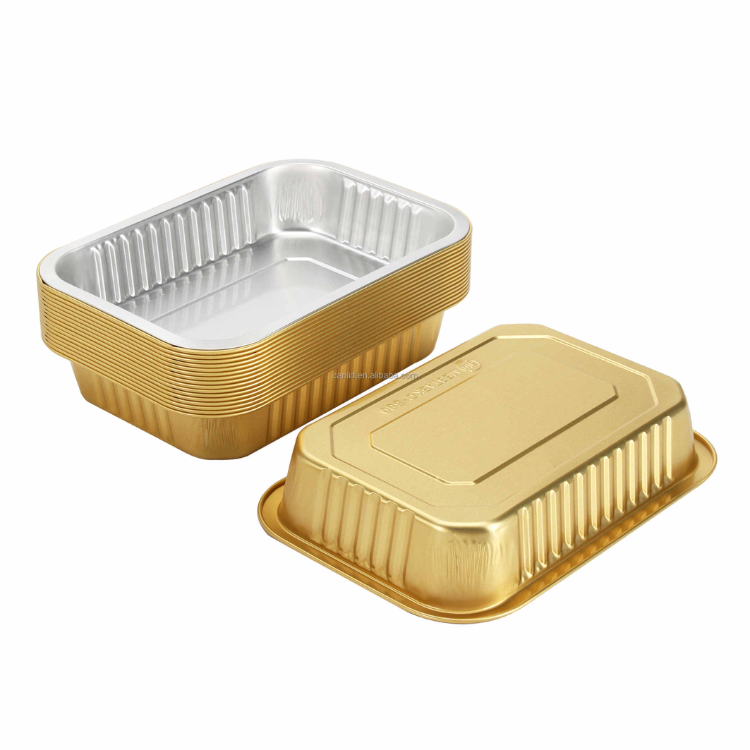 Buy Wholesale China 580/750/930ml Cupcake Roast Bread Packaging Foil  Container Disposable Aluminium Foil Box Pan & Disposable Roasting Aluminum  Foil Turkey Pan at USD 0.18