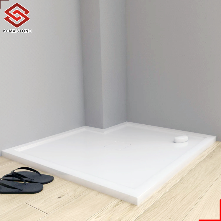 Buy Wholesale China Custom Made Bathroom Rectangle Honed Artificial