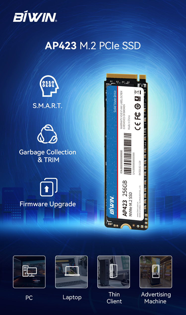 Buy China Wholesale Biwin Ap423 Industrial M.2 Nvme Ssd Internal