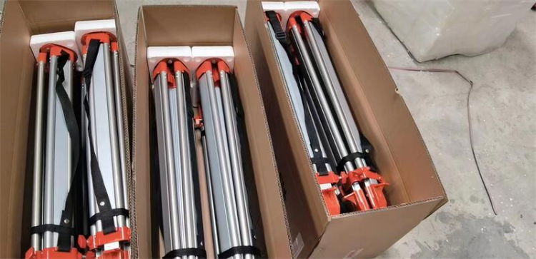 Flat Head Single Screw Lock Aluminum Tripod For Theodolite Gnss And ...