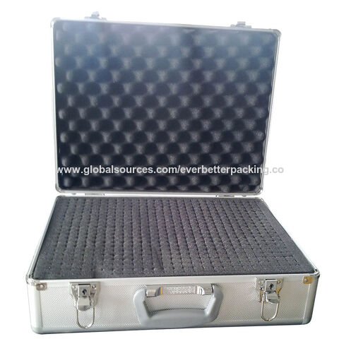 Customized Foam Inserted Black Hard Plastic Equipment Carrying Case with  Handle - China Tool Box and Protective Case price
