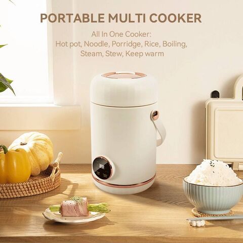 Buy Wholesale China 1.0 Litre New Small Kitchen Appliances Portable Electric  Cooking Pot Multi Mini Digital Cooker & Portable Electric Cooking Pot at  USD 10.5