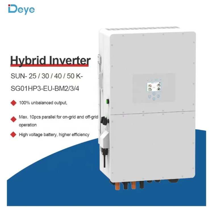 Buy Wholesale China Deye Europe Warehouse 30kw 50kw High Voltage Pv ...